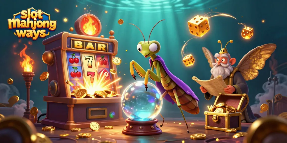 Experience the thrill of slot mahjong ways with a magical 3D casino scene featuring vibrant characters and jackpot action.