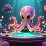 Experience thrilling gaming action with the m98 online casino illustrated in vibrant 3D.